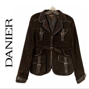 Danier Brown Leather Jacket